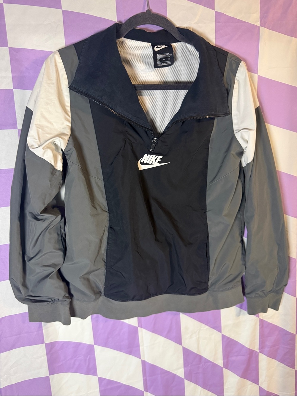 Nike Sportswear Big Logo Quarter-Zip Windbreaker